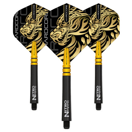 Red Dragon - Jonny Clayton Flight & Shaft Combo Gold (3er-Pack)