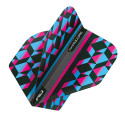 Red Dragon - Pink, Blue & Black Geometric Hardcore Radical Standard