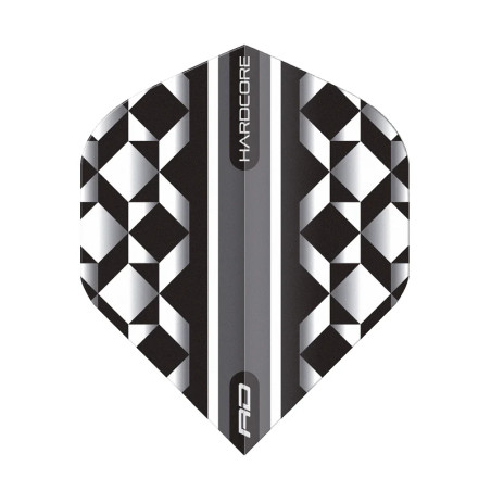 Red Dragon - White & Black Geometric Hardcore Radical Standard