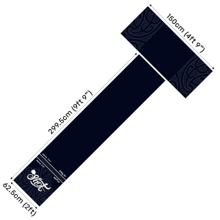 Shot - Dartmatte Professional T Dart Mat
