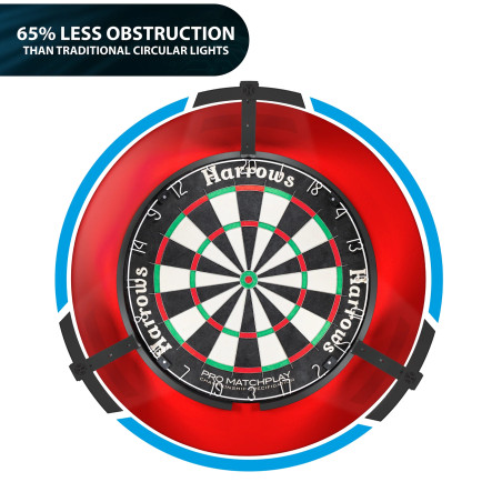 Harrows - Trilight  Dartboard Beleuchtung