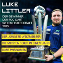 Target - Luke Littler World Champion Surround und Dartboard Bundle