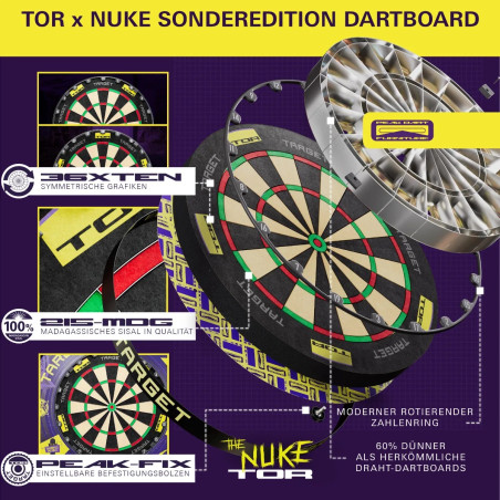 Target - Luke Littler World Champion Surround und Dartboard Bundle