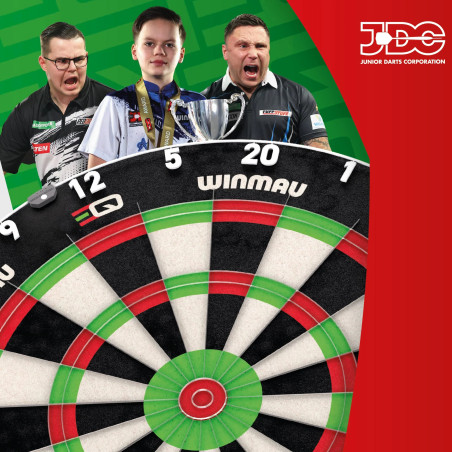 Winmau - Equalizer Offizielle JDC Trainings-Dartscheibe Dartboard