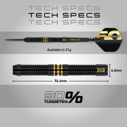 Red Dragon - Peter Wright – 50 Years Limited Edition - Steeldart