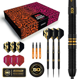 Red Dragon - Peter Wright – 50 Years Limited Edition - Steeldart
