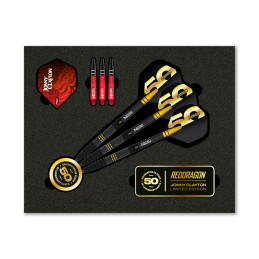 Red Dragon - Jonny Clayton – 50 Years Limited Edition - Steeldart