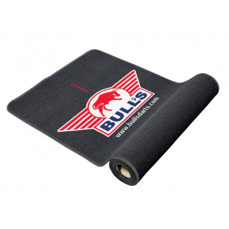 BULLS Dartmatte Black-Black 240x60cm