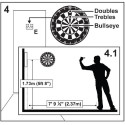 Winmau - Dartboard Besfestigungsset