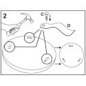 Winmau - Dartboard Besfestigungsset