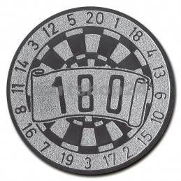 Dart-Pokalemblem 180 Silber