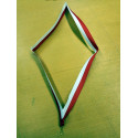 Halsband rot/weiss