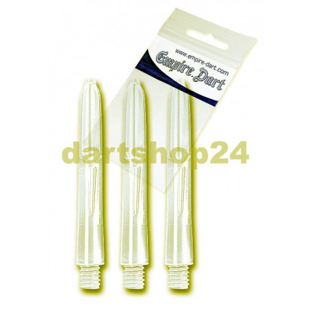 Schaft-Set Empire Kunststoff mittel transparent clear