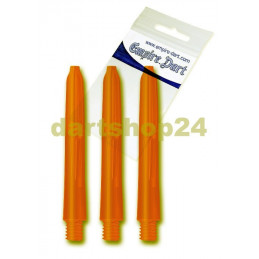 Schaft-Set Empire Kunststoff mittel transparent Neonorange