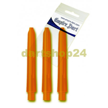 Schaft-Set Empire Kunststoff mittel transparent Neonorange