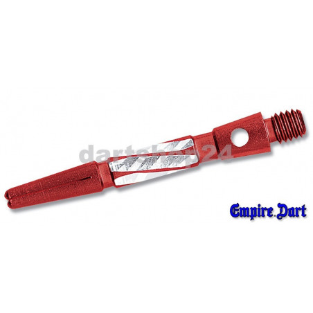 Schaft-Set Empire Alu mittel Rot