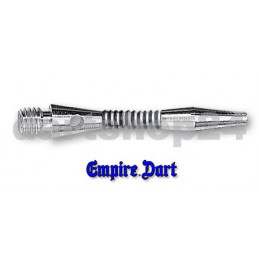 Schaft-Set Empire Alu mittel Silber