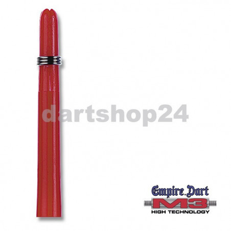 Schaft-Set M3 Nylon kurz Rot