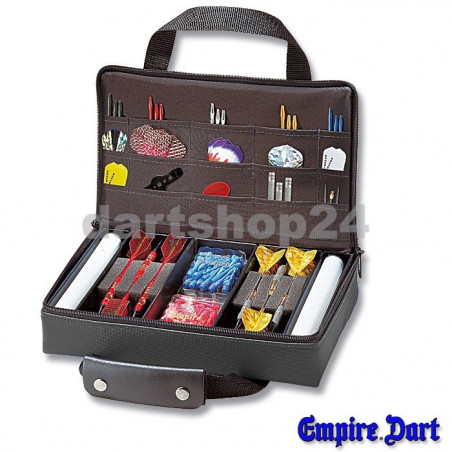 Dart-Koffer Empire Professional schwarz