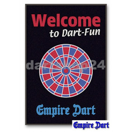 Empire - Dartmatte Schmutzfang-Matte Welcome to Dart Fun