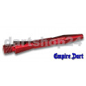 Schaft-Set Empire Alu mittel Rot