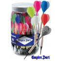 Dart-Pfeile-Sparpackung farbig sort. 99 Stück