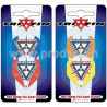 TRI FIN Flight 2er Set - Blau & Rot