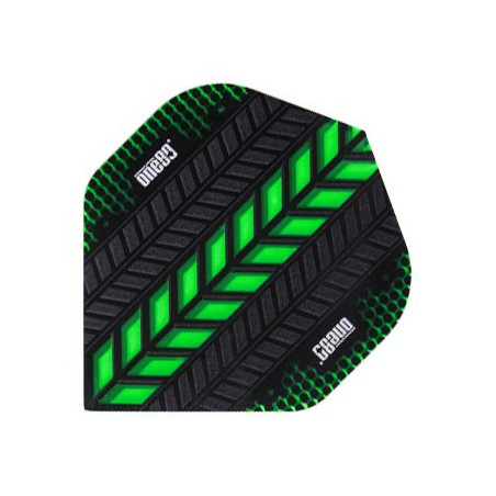 Axis Flight - Neon Green - std (3pcs/ set)