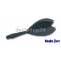 Fly-Schaft PVC Schwarz kurz