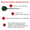 Spitzen Wechsel Service (1 Dartset à 3 Barrels)