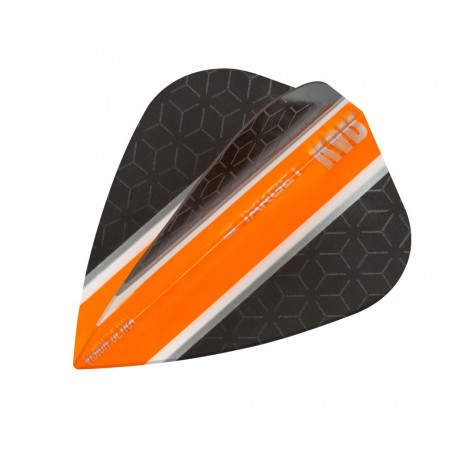 TARGET RVB VISION ULTRA B/ORANGE STRIPE KITE BAGGED 2017
