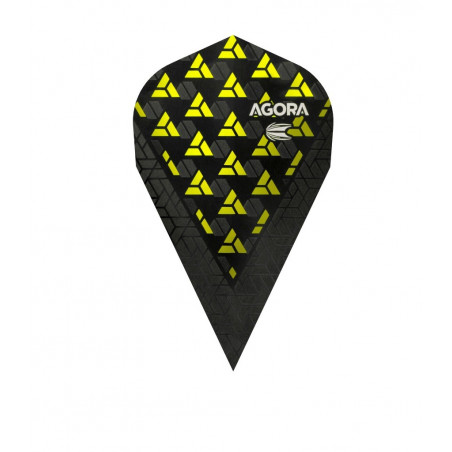 TARGET AGORA ULTRA.GHOST + YELLOW VAPOR BAGGED FLIGHT  2017