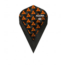 TARGET AGORA ULTRA.GHOST + ORANGE VAPOR BAGGED FLIGHT  2017