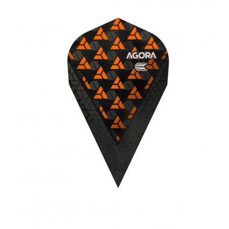 TARGET AGORA ULTRA.GHOST + ORANGE VAPOR BAGGED FLIGHT  2017