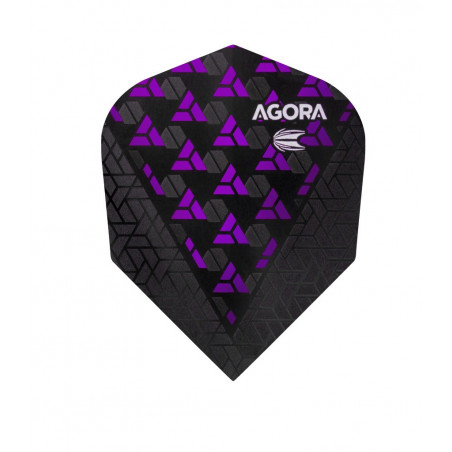 TARGET AGORA ULTRA.GHOST + PURPLE NO6 BAGGED FLIGHT  2017