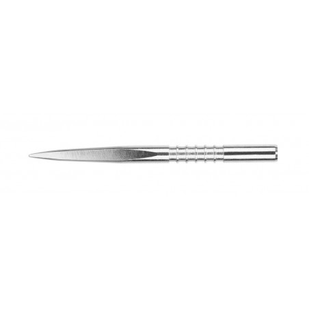 TARGET FIRE EDGE POINT SILVER NICKEL GROOVED 32MM 2018