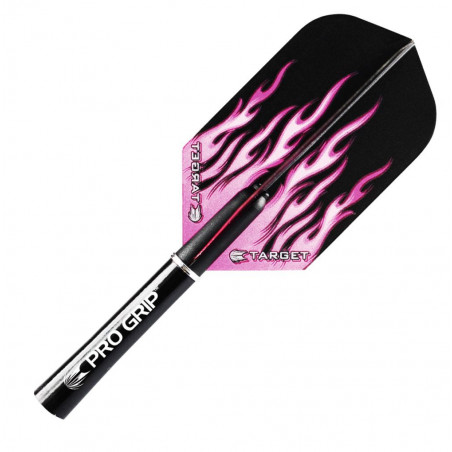 TARGET Flight Set (3 Stk) Standard Polyester Vision PRO SERIES Pink Flame
