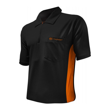 TARGET Coolplay Hybrid Dartshirt schwarz/orange S