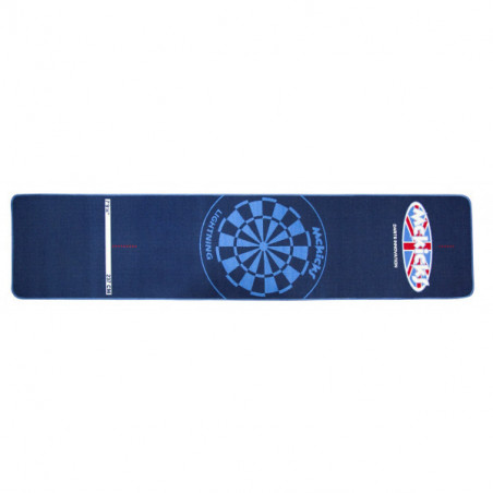 McKicks - Dartmatte Blau  300x65cm