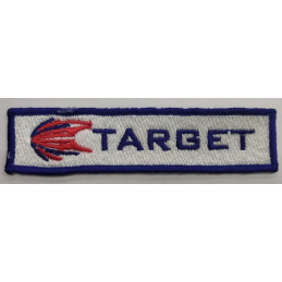 TARGET EMBROIDERED BADGE