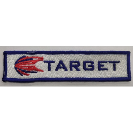 TARGET EMBROIDERED BADGE