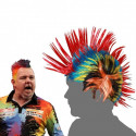 Red Dragon - Peter Wright Snakebite Themed Wig