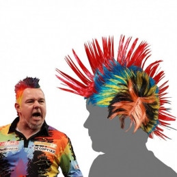 Red Dragon - Peter Wright Snakebite Themed Wig
