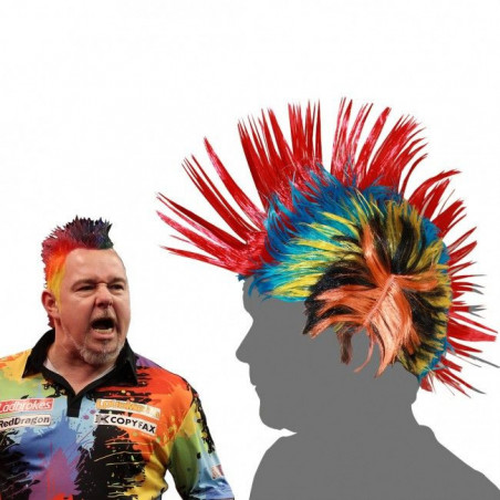 Red Dragon - Peter Wright Snakebite Themed Wig