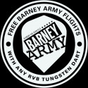 TARGET RAYMOND VAN BARNEVELD BARNEY ARMY BLACK NO.2