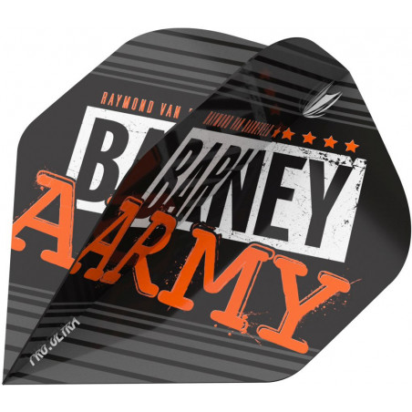 TARGET RAYMOND VAN BARNEVELD BARNEY ARMY BLACK NO.2