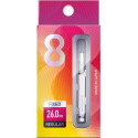 8 FLIGHT REG CLEAR INTER 26MM FIXED SHAFT BOXED 2019