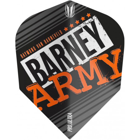 TARGET BARNEY ARMY PRO.ULTRA BLACK NO6 FLIGHT BAGGED 6 2019