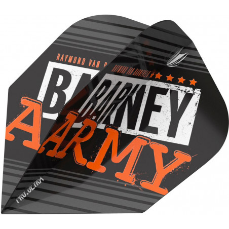 TARGET BARNEY ARMY PRO.ULTRA BLACK NO6 FLIGHT BAGGED 6 2019