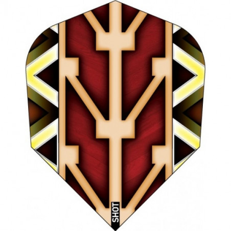 Shot SAGENITE DART FLIGHT SET-SMALL STANDARD